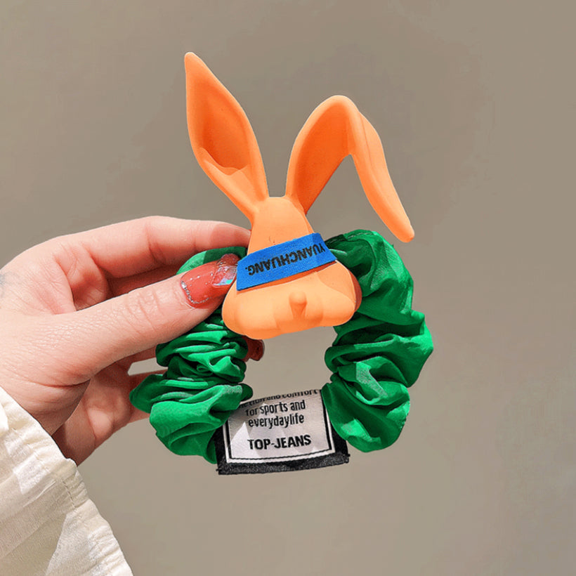 Rabbit hair tie