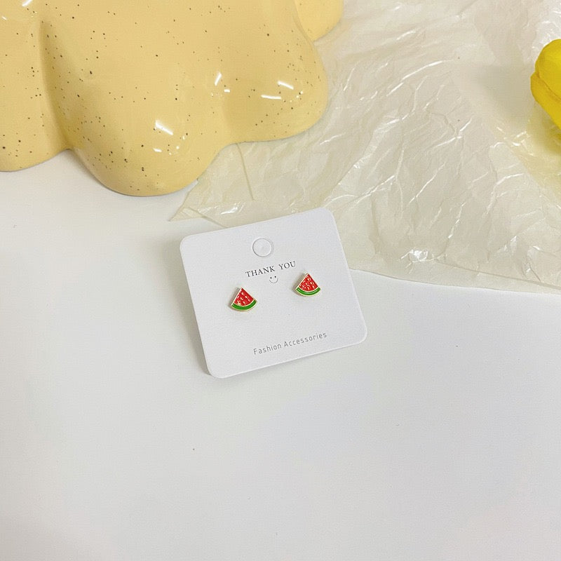 Fruity stud earring