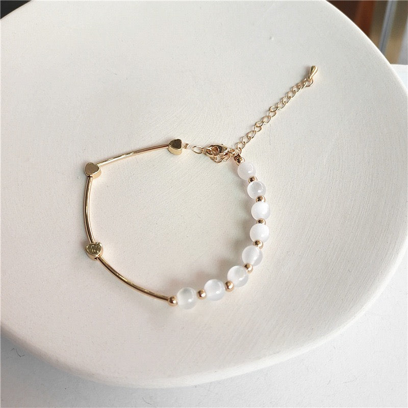 White & Gold bracelet