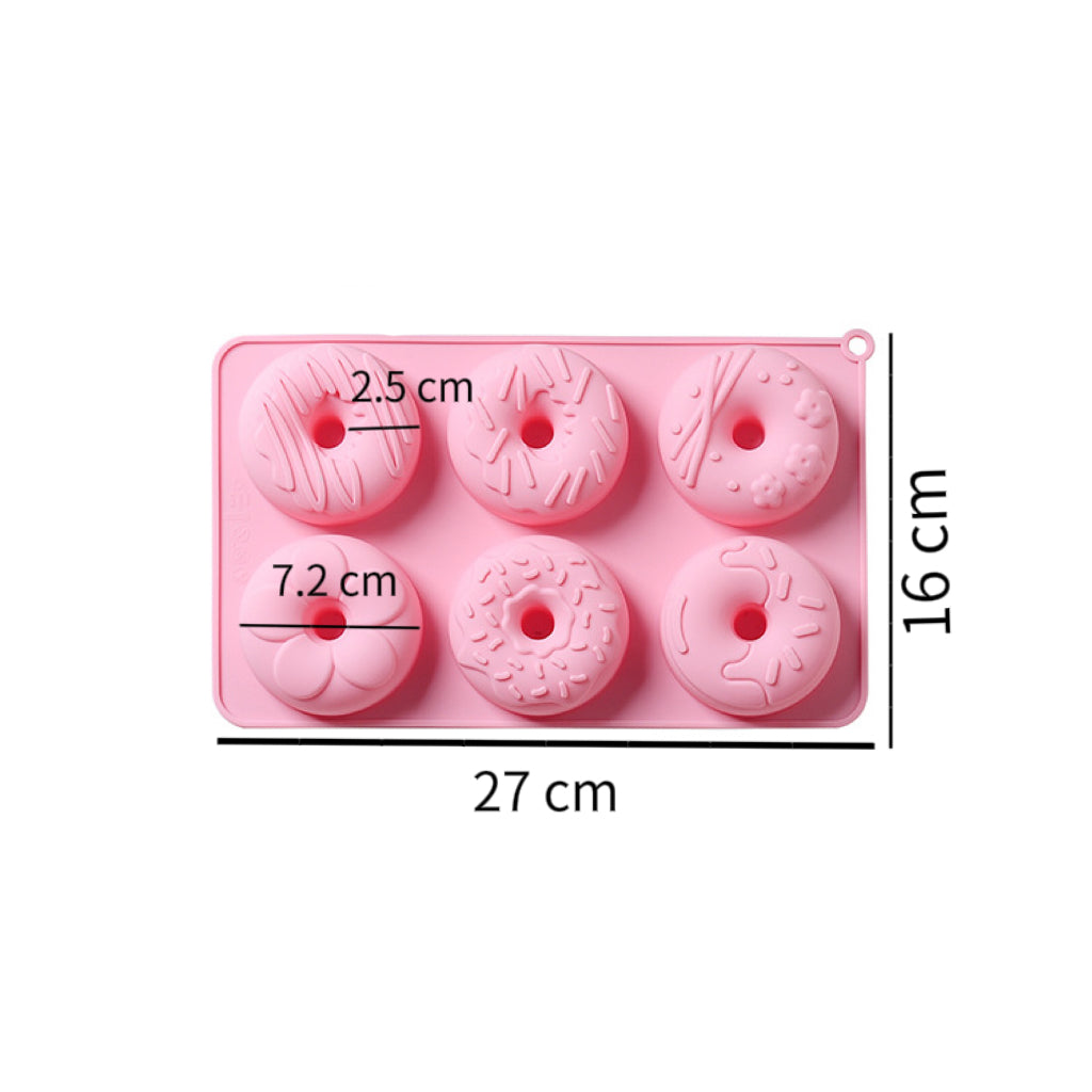 Donuts silicon mold