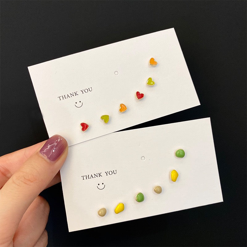 Color you series stud earring