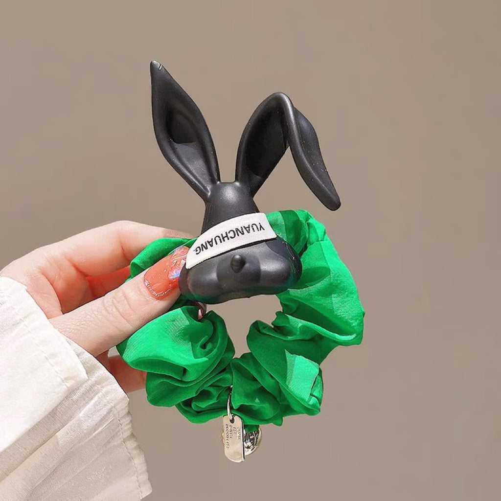 Rabbit hair tie