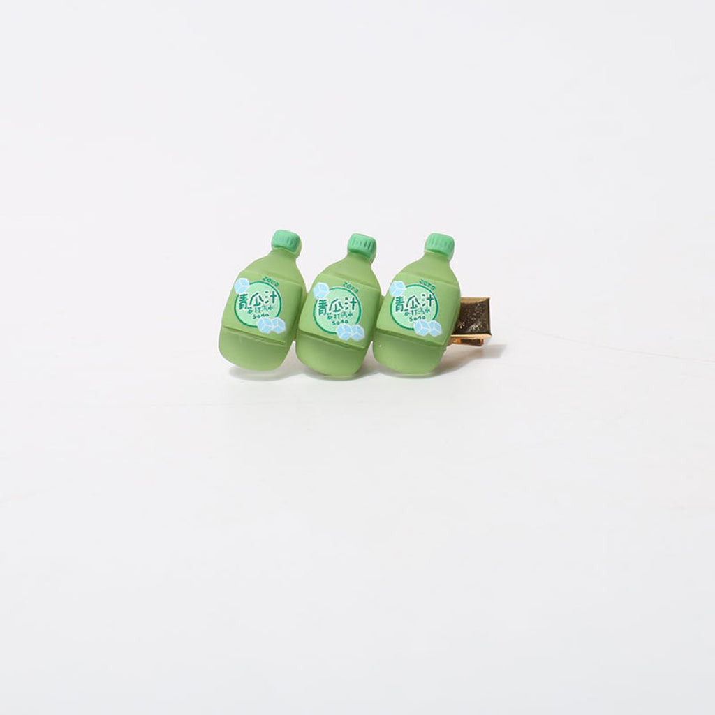 Bottle drink hair clip