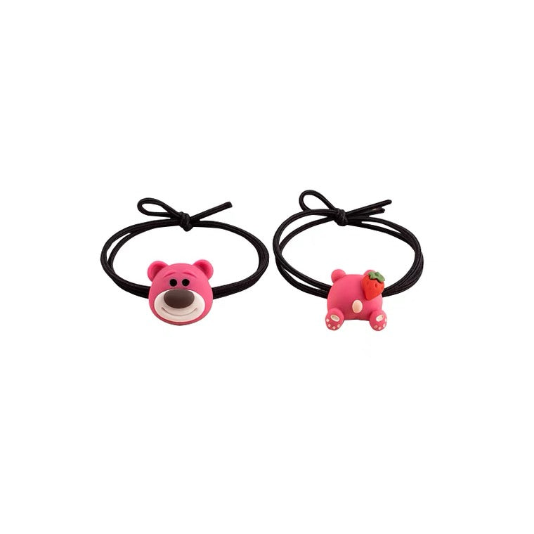 Cartoon hair tie set