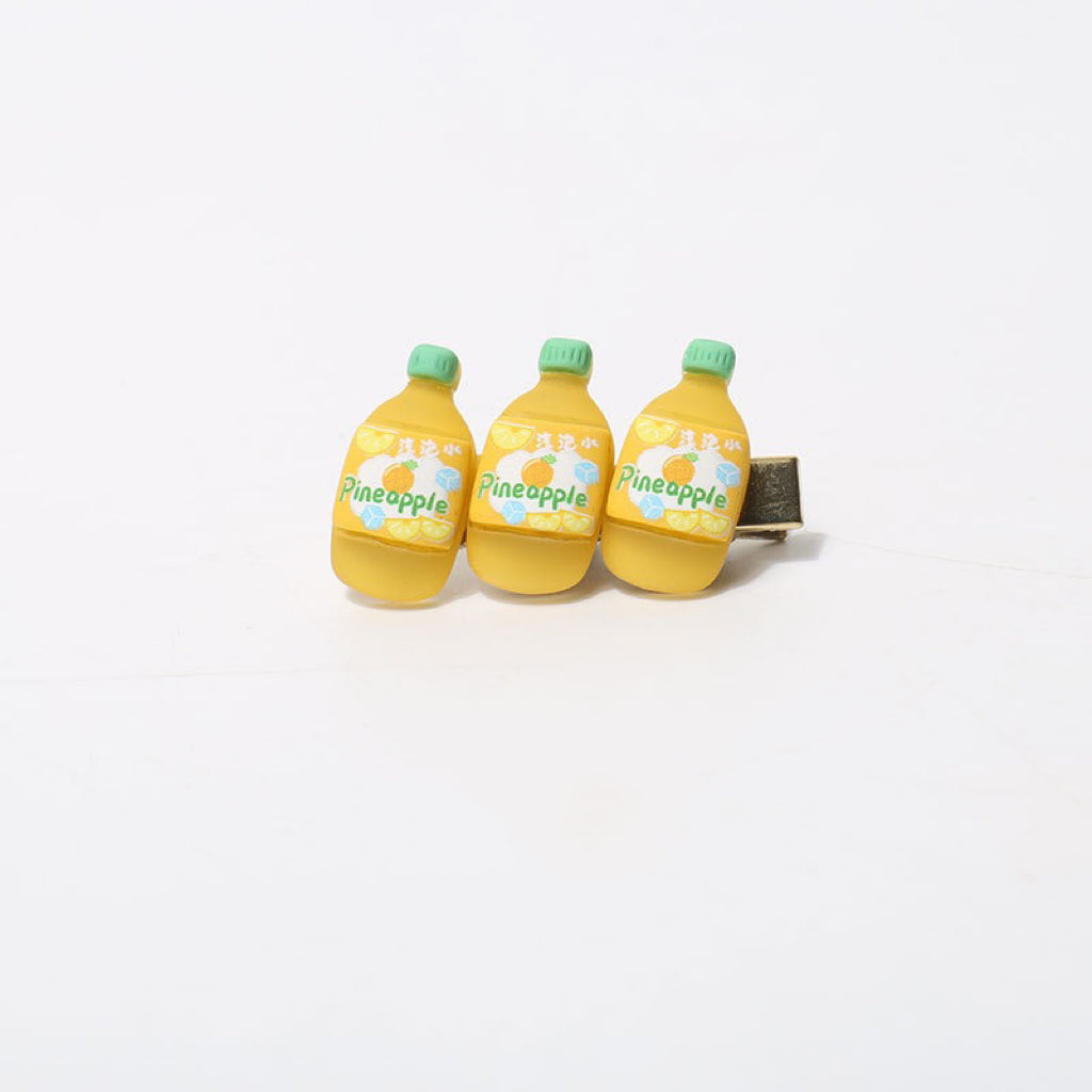 Bottle drink hair clip