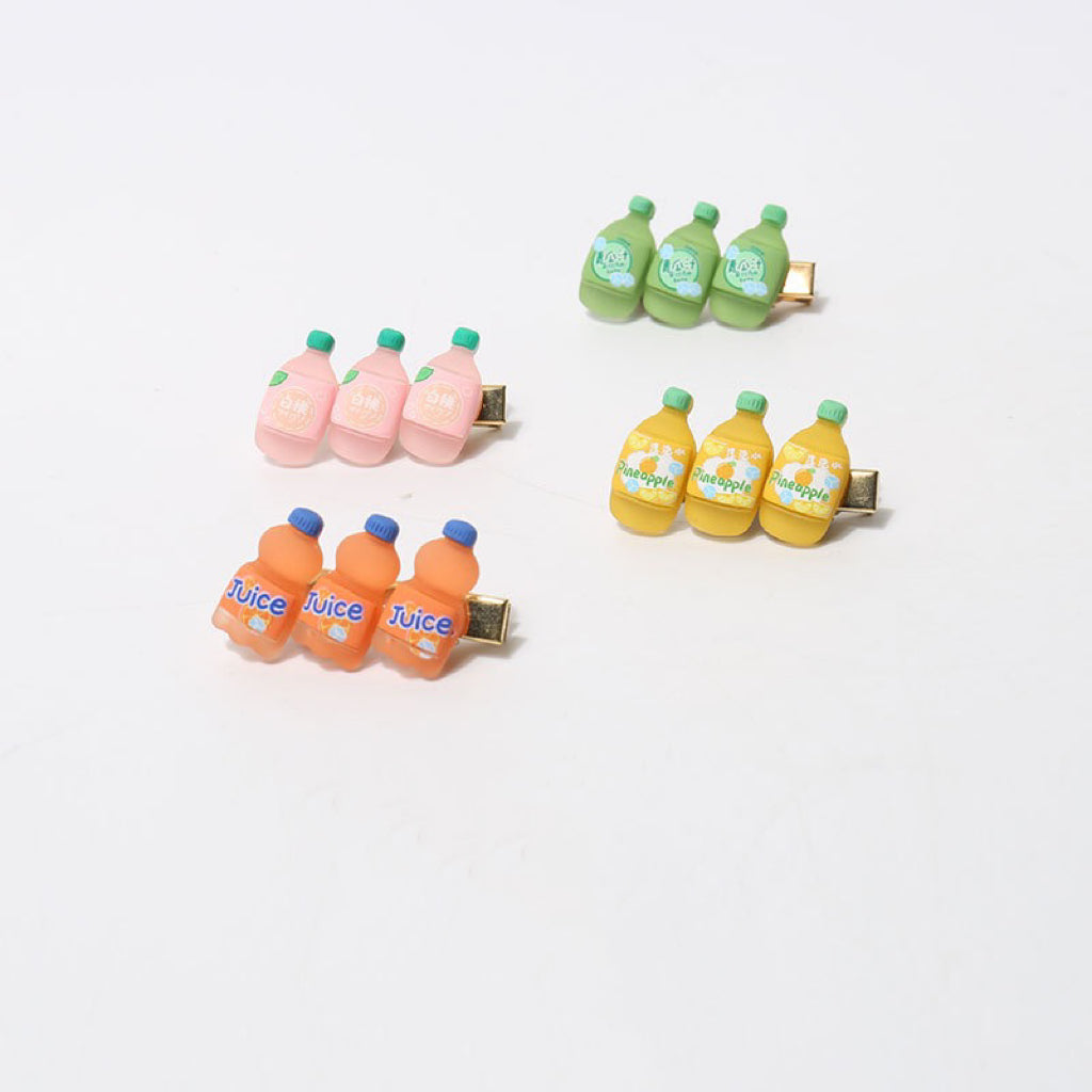 Bottle drink hair clip