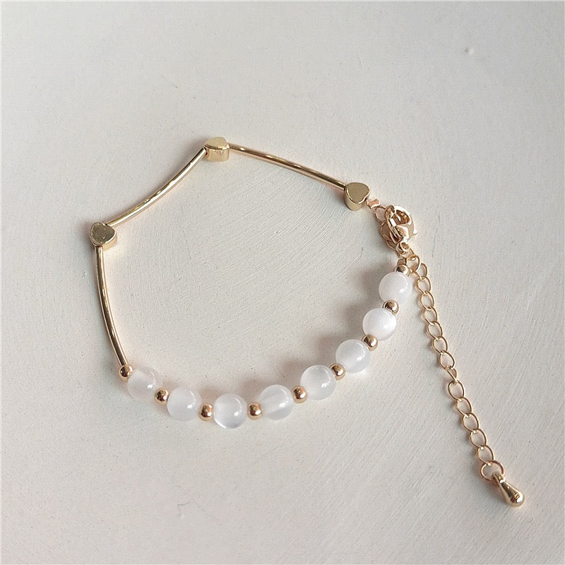 White & Gold bracelet