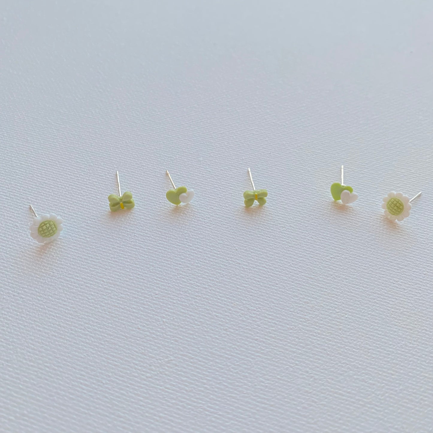 Spring stud earring set